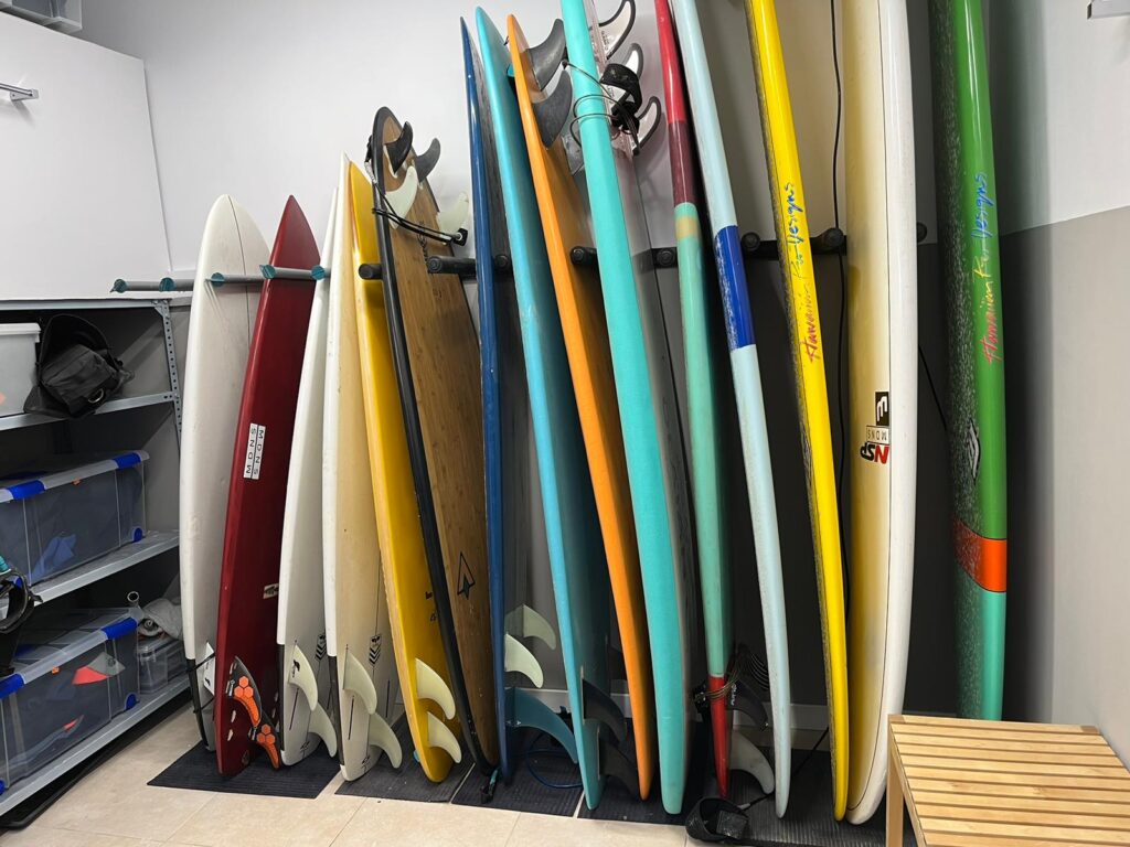 surfboard storage san sebastian