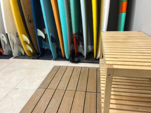 Surfboard Storage Services a Minute Walking Distance from Zurriola Beach